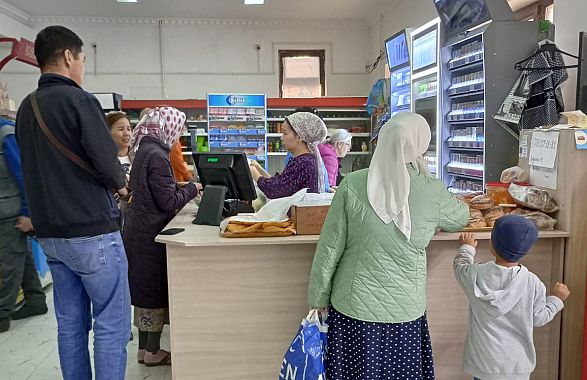 Un piccolo market nel Mangystau - foto Mirella Stolf